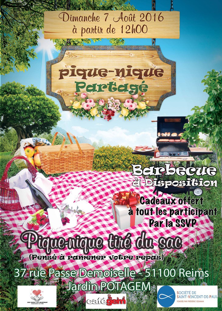 Affiche pique nique grand format Affiche pique nique grand format