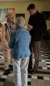 L’après midi s’est terminé par un verre de l’amitié.