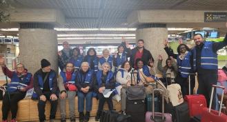 Départ de l'équipe de Paris pour Fratello 2025