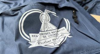 sac pelerin Lourdes