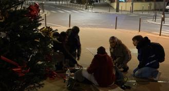 une maraude à Paris