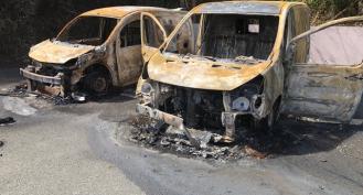 Voitures SSVP incendiées 