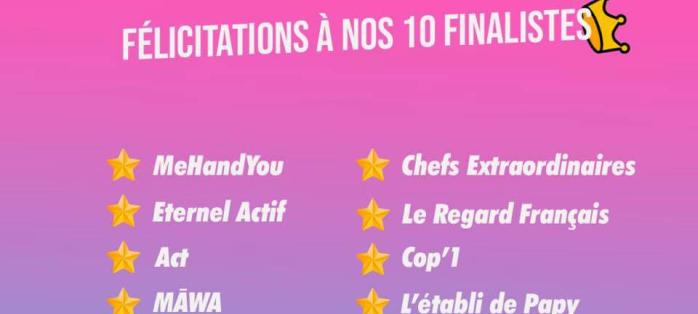 Les 10 finalistes du concours Innovate 2021