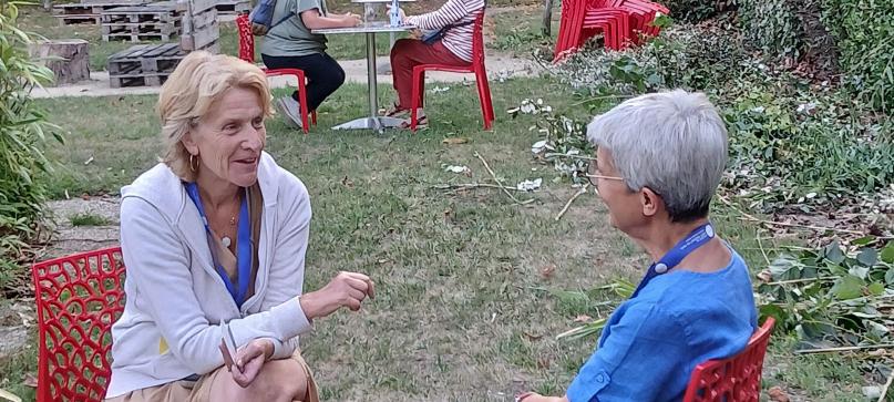Les bénévoles ont participé à des ateliers et des temps de partage.